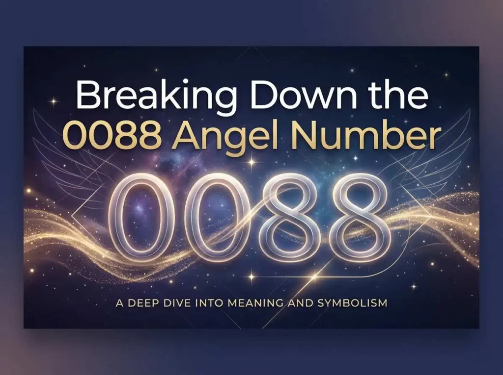 Breaking Down the 0088 Angel Number