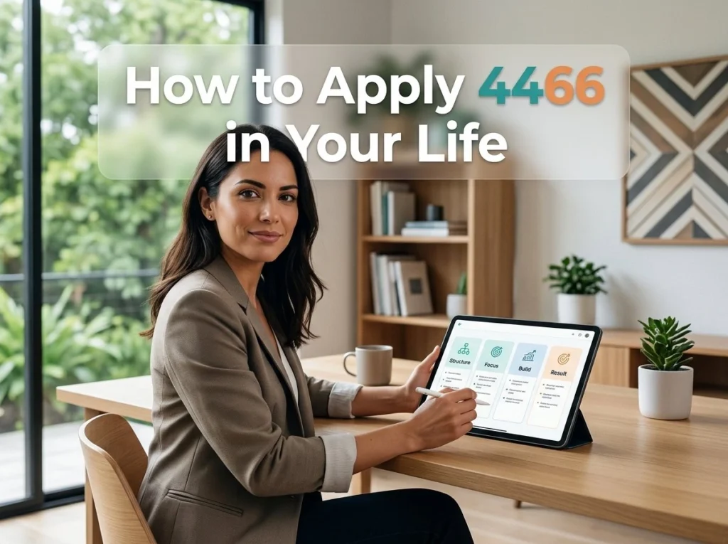 How to Apply 4466 in Your Life