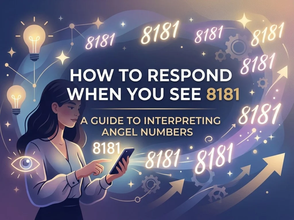 How to Respond When You See 8181