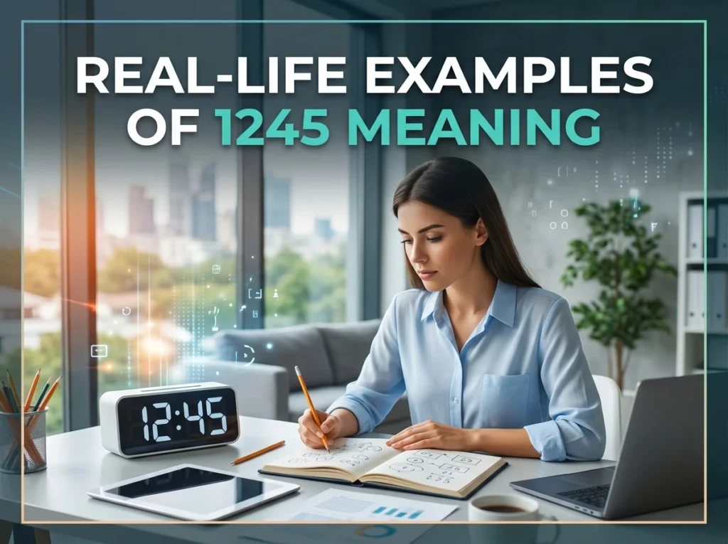Real-Life Examples of 1245 Meaning