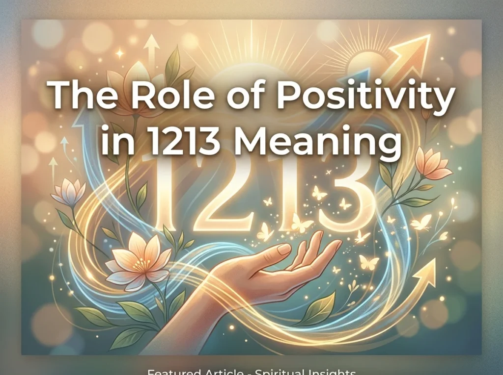 The Role of Positivity in 1213 Meaning