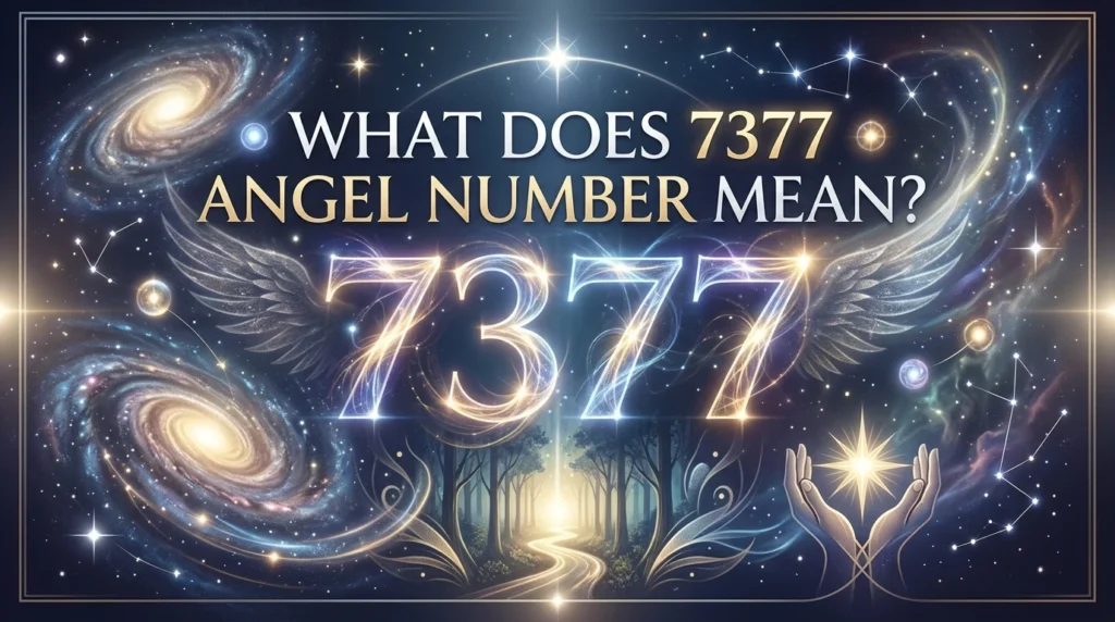What Does 7377 Angel Number Mean?