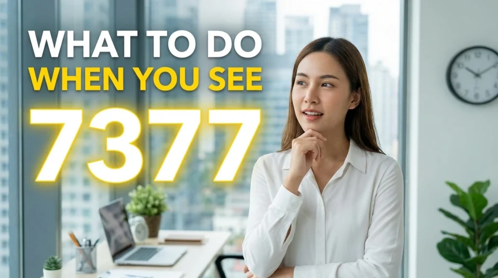 What To Do When You See 7377