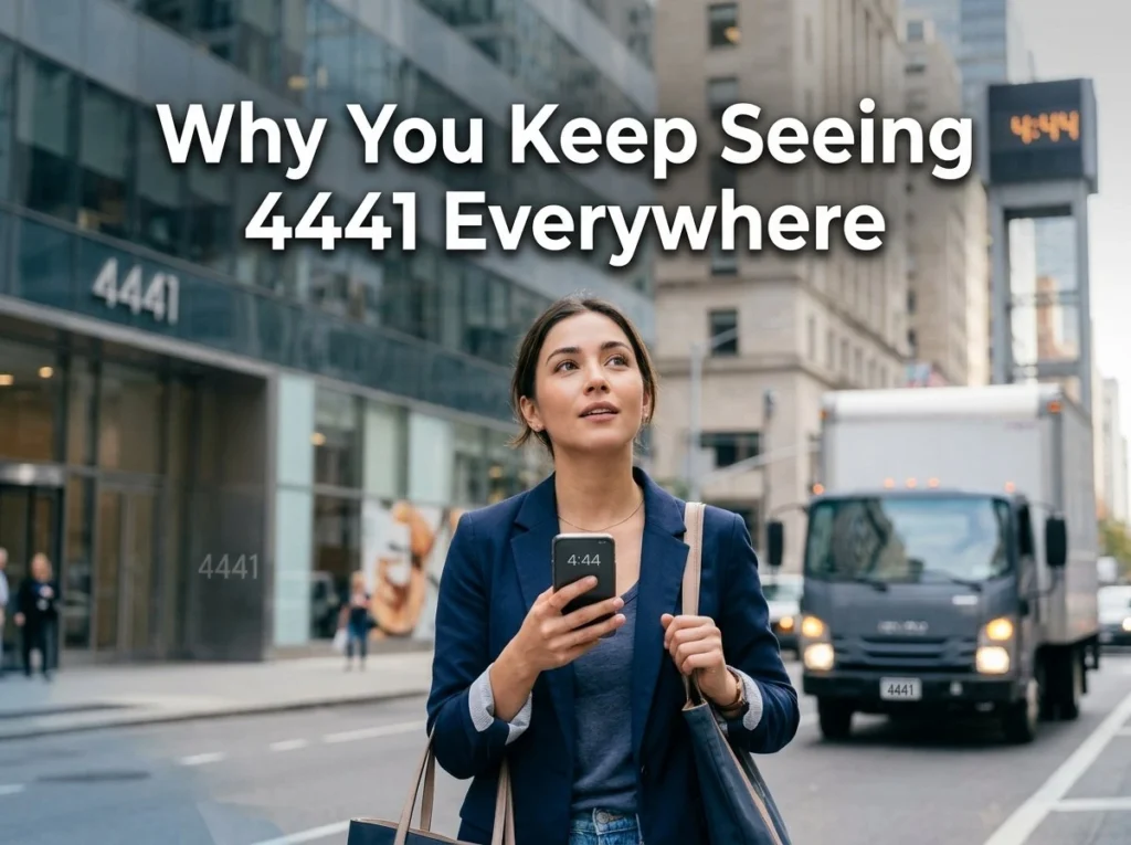 Why You Keep Seeing 4441 Everywhere