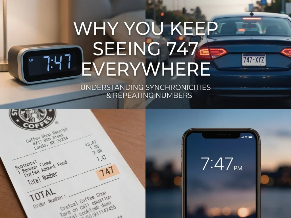 Why You Keep Seeing 747 Everywhere