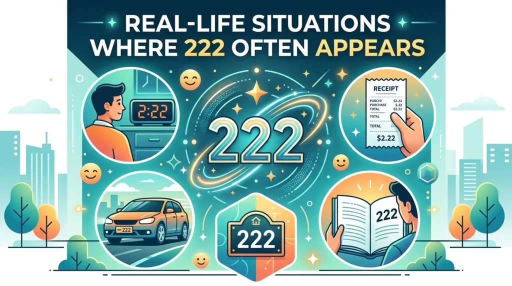 Real-Life Situations Where 222 Often Appears
