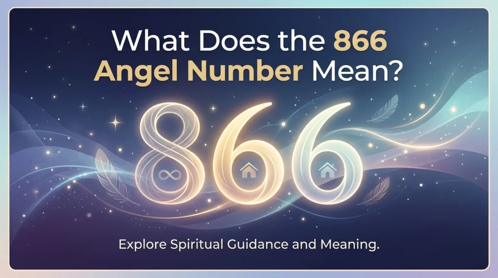 What Does the 866 Angel Number Mean
