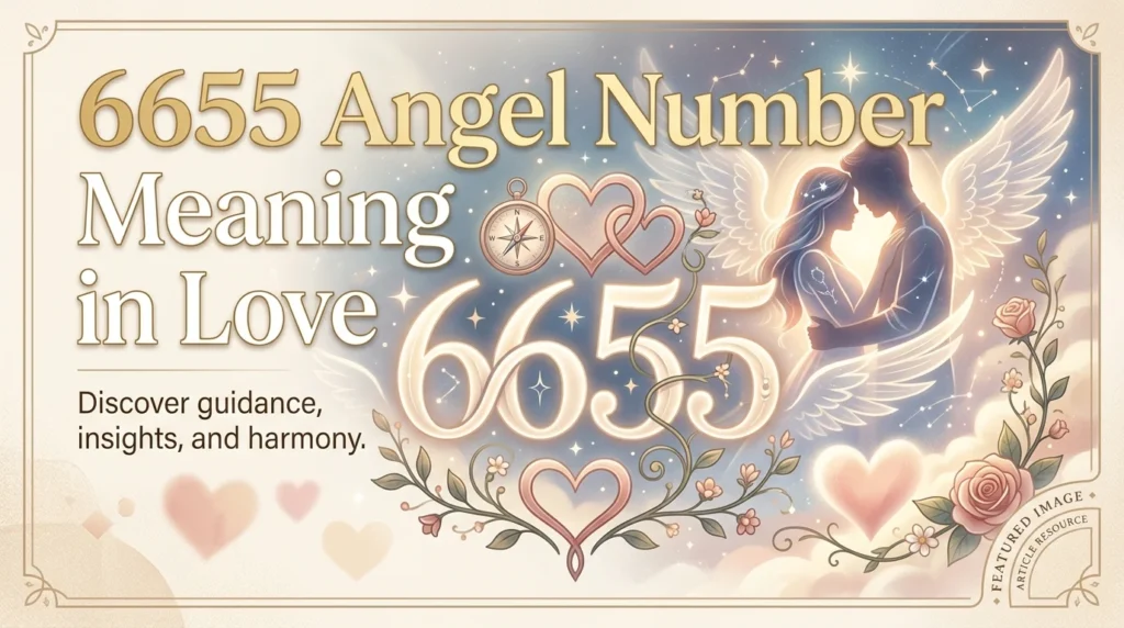 6655 Angel Number Meaning in Love