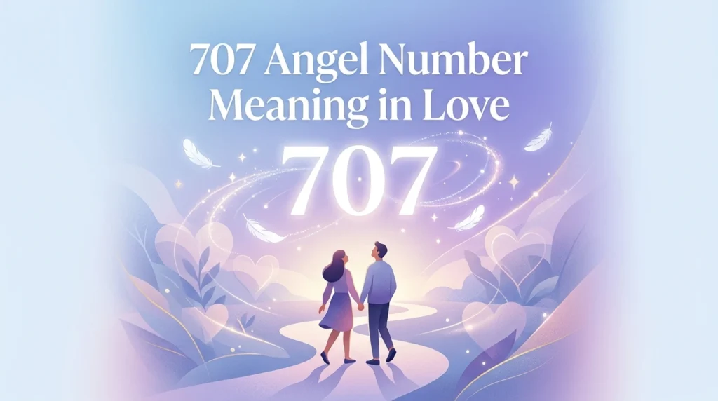 707 Angel Number Meaning in Love