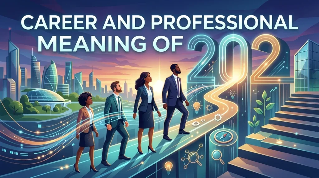 Career and Professional Meaning of 202
