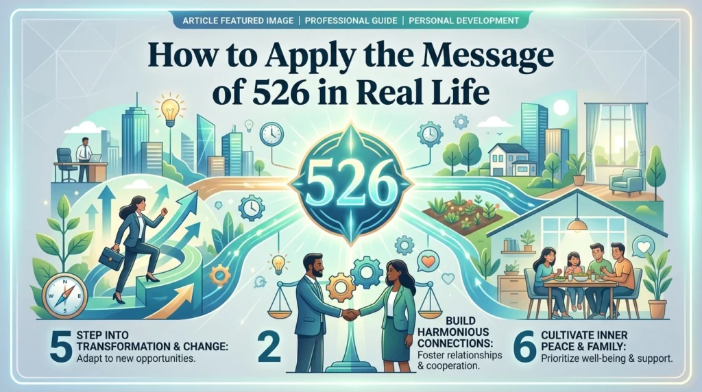 How to Apply the Message of 526 in Real Life