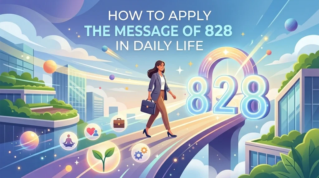 How to Apply the Message of 828 in Daily Life