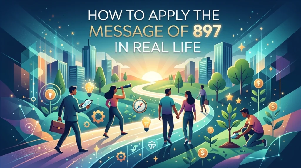 How to Apply the Message of 897 in Real Life