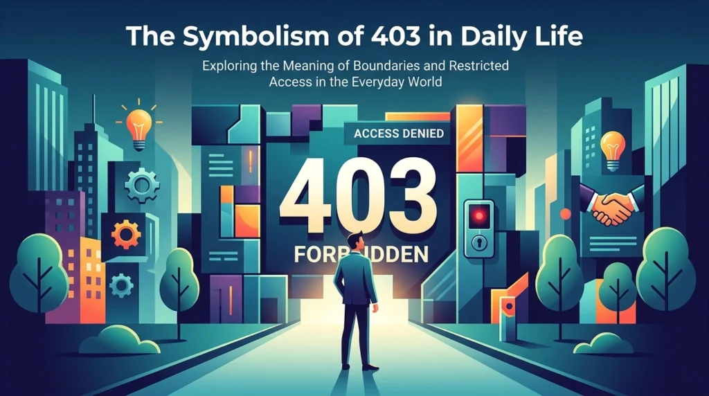 The Symbolism of 403 in Daily Life