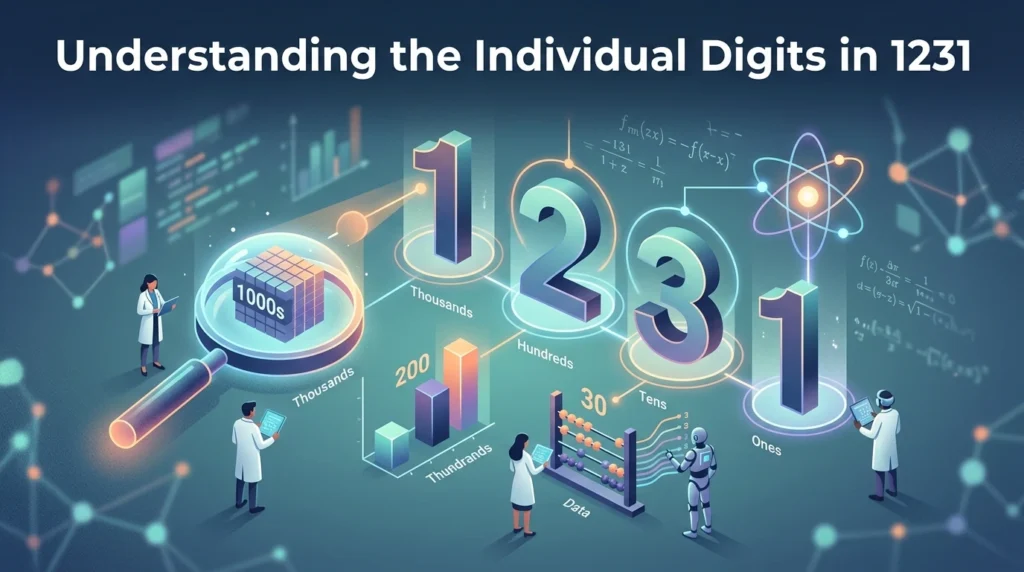 Understanding the Individual Digits in 1231