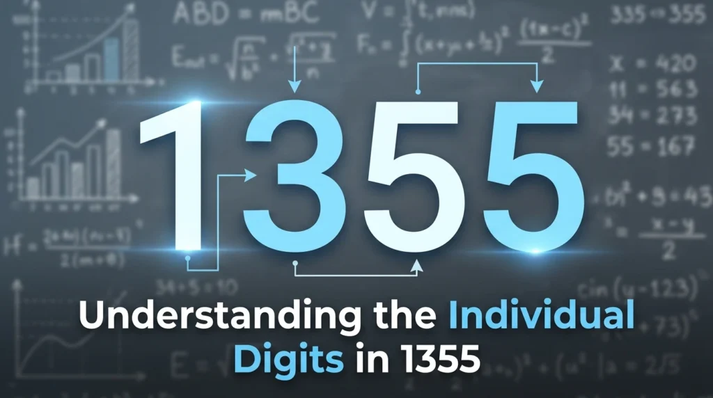 Understanding the Individual Digits in 1355