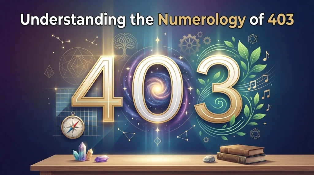 Understanding the Numerology of 403