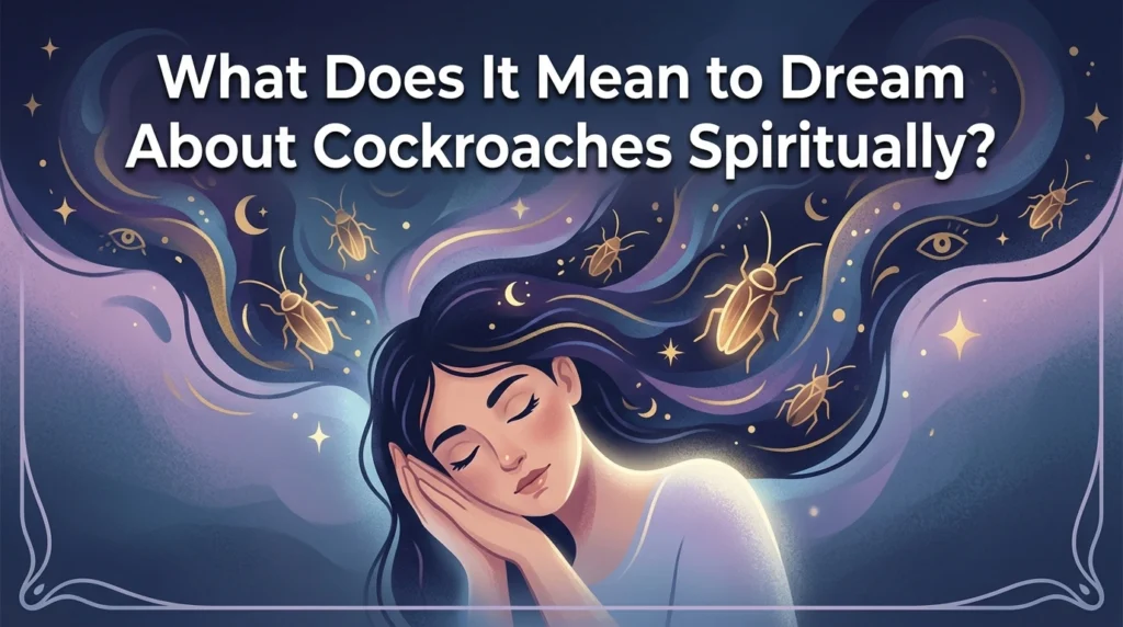 What Does It Mean to Dream About Cockroaches Spiritually