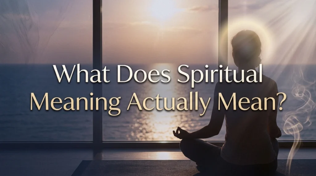 What Does Spiritual Meaning Actually Mean