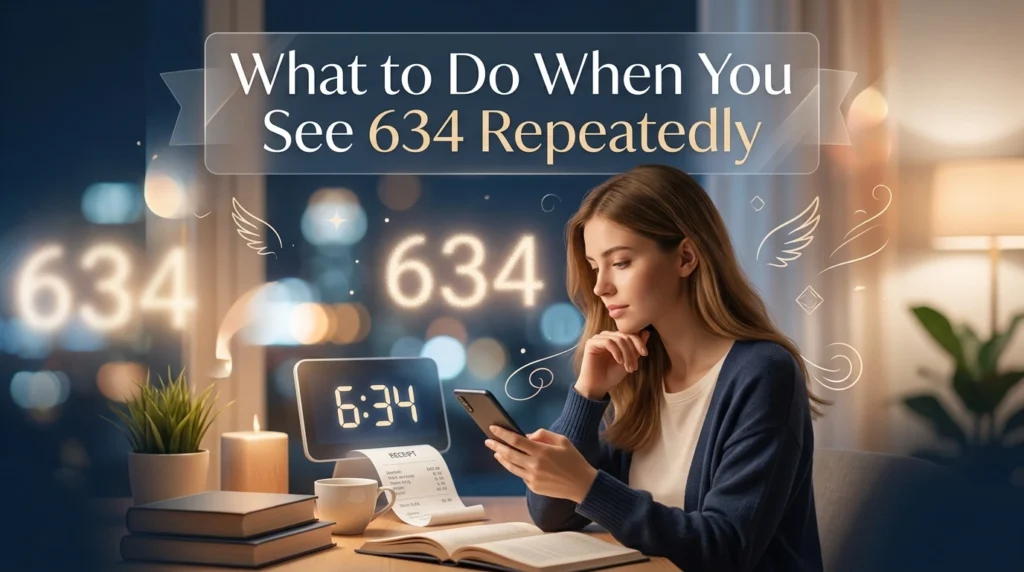 What to Do When You See 634 Repeatedly