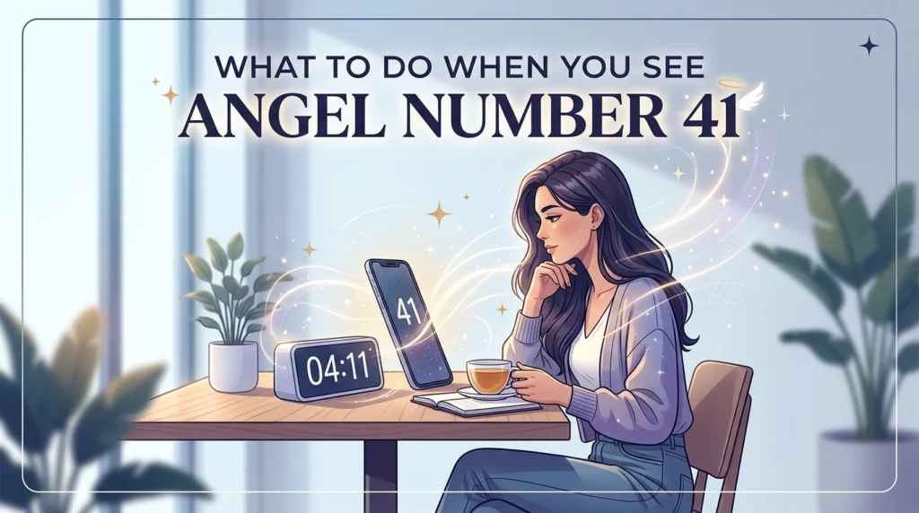 What To Do When You See Angel Number 41