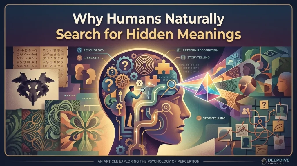 Why Humans Naturally Search for Hidden Meanings