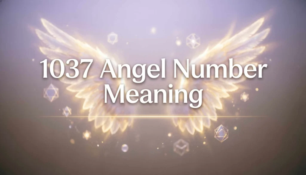 1037 Angel Number Meaning