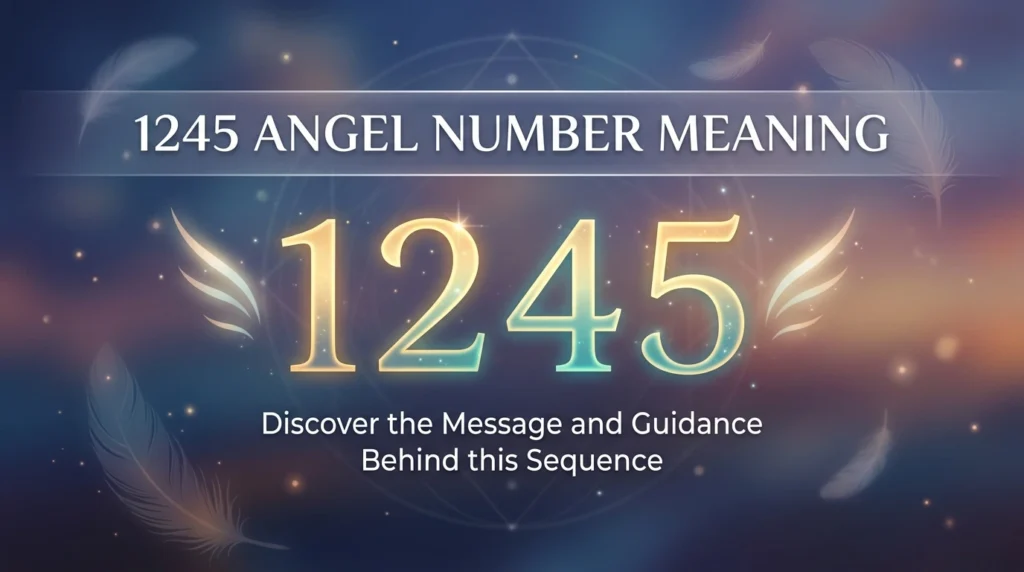 1245 Angel Number Meaning