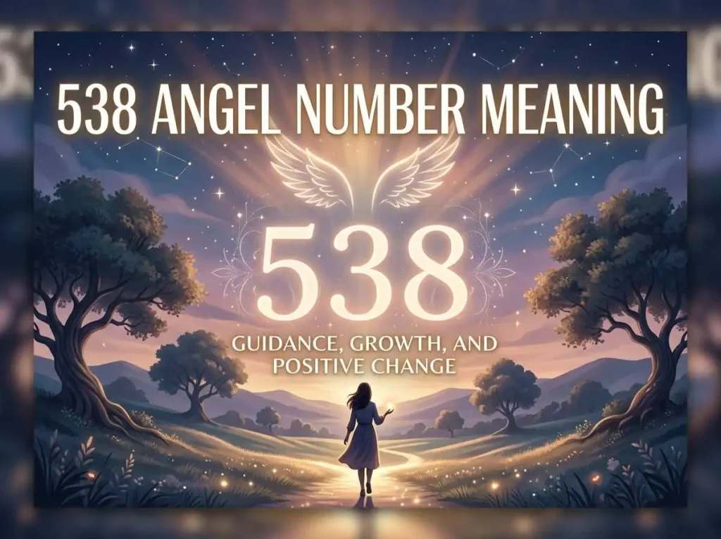 538 Angel Number Meaning