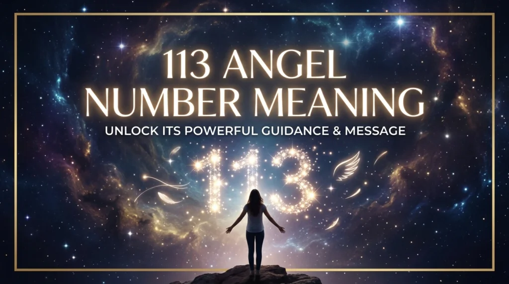 113 Angel Number Meaning