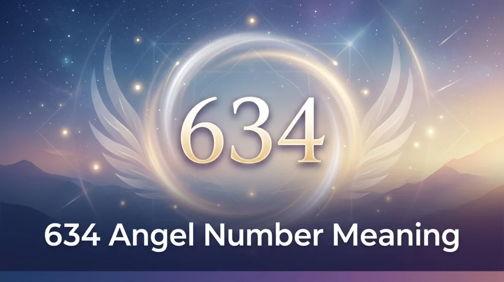 634 Angel Number Meaning